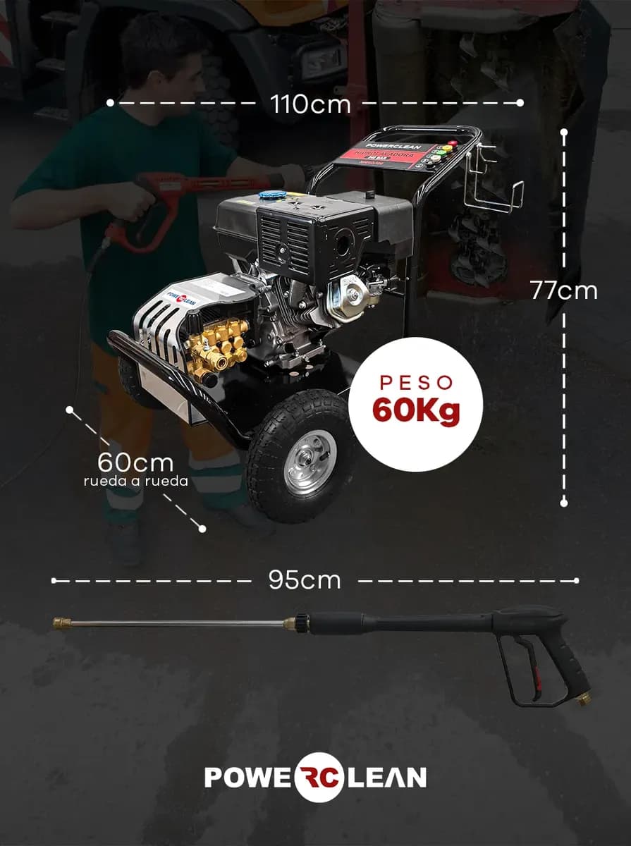 Hidrolavadora 13 Hp A Explosión Nafta 250 — foto 2